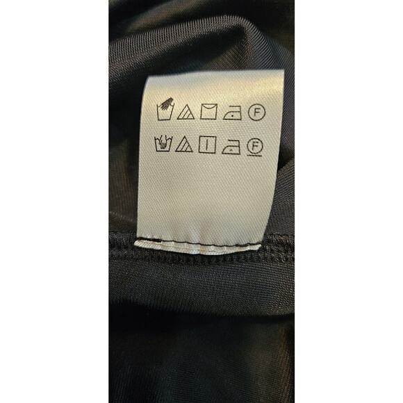 ModCloth NWT Beyond The Shade Of Night Velvet Mini Dress Black Size L Stars - Picture 7 of 7